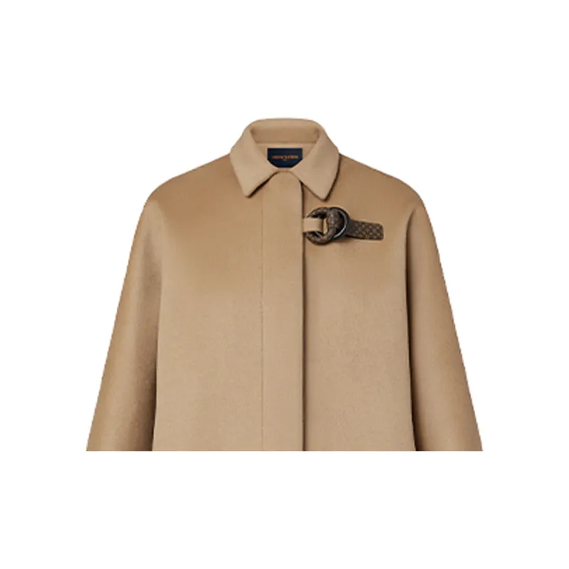 LOUIS VUITTON Double Ring Cocoon Coat-3
