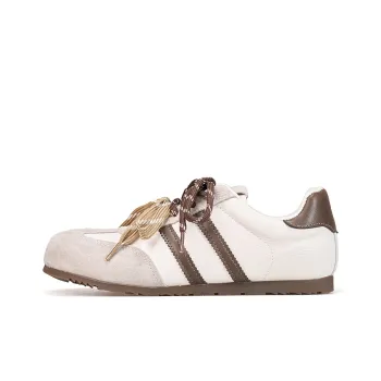 Joy&Mario Lightweight Low Top Casual Shoes Women's Brown