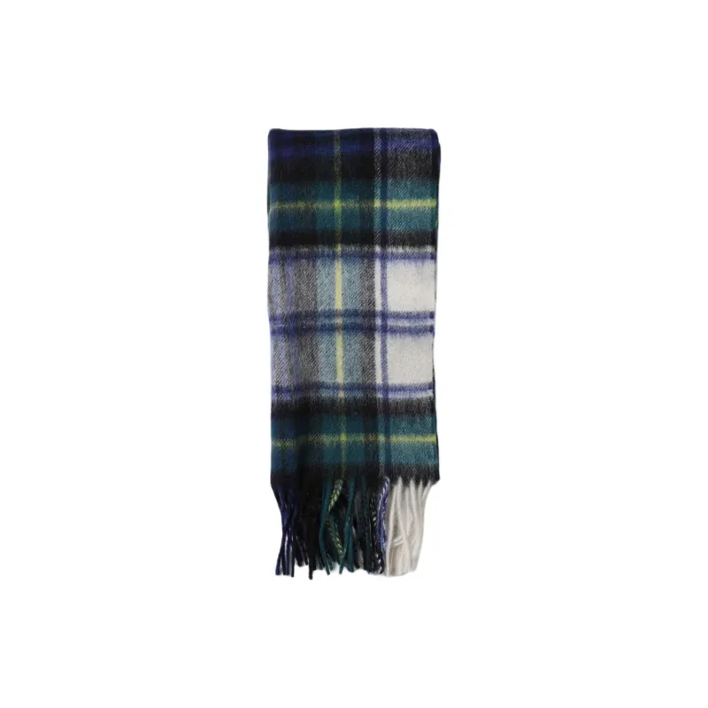 BARBOUR Tartan Fringed Edges Scarf-2