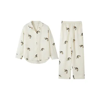 Kerener Pajama Set Women's Ecru