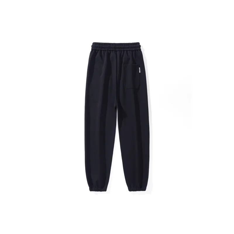 Mulinsen Casual Pants Unisex Black-1