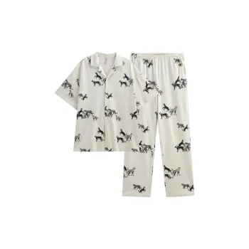Same Language Pajama Set Men's Paper White