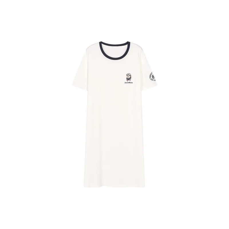WANANNI Nightgown Women's White-0