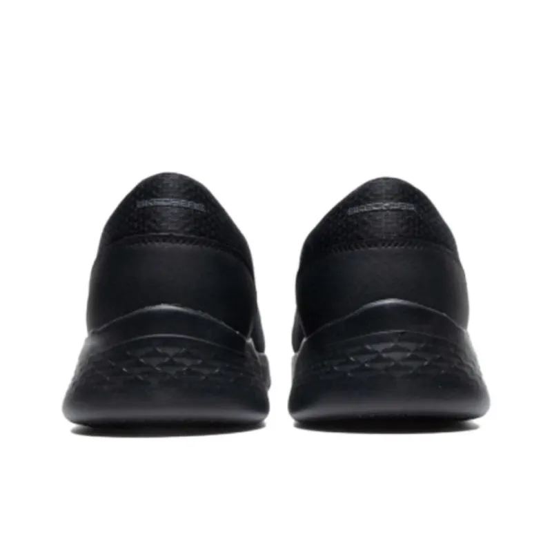 Skechers Go Walk Fle Anti Slip Wear Resistant Low Top Casual Shoes Men's Black-3