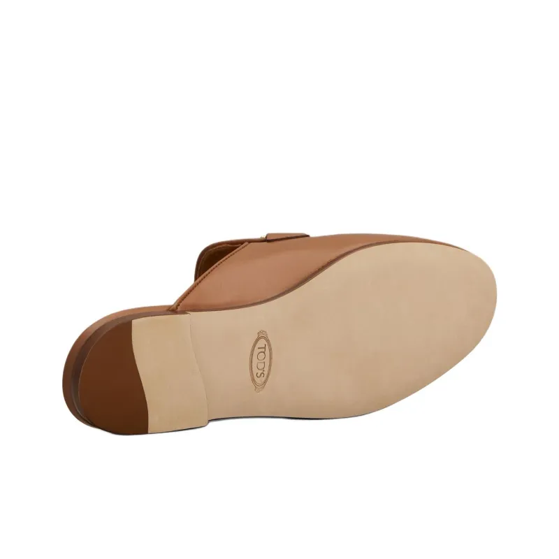 TOD'S Logo Engraved Slip On Mules Women's-4