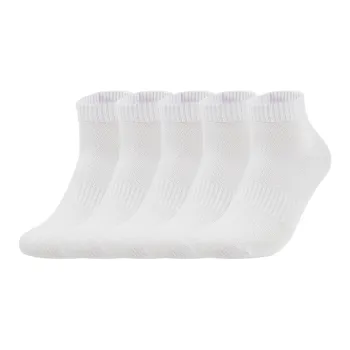 361° Mid Calf Socks Men's 5 Pack White