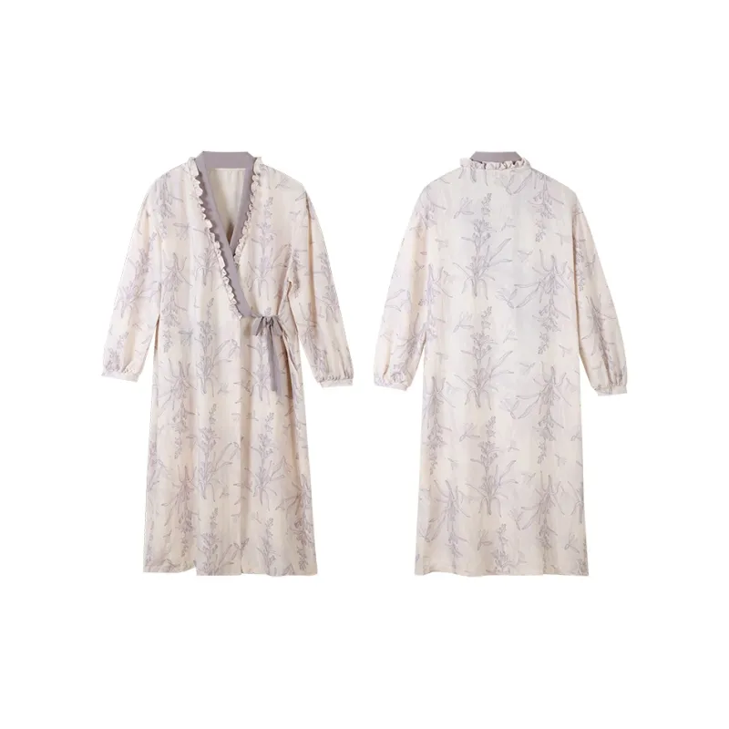 Kerener Nightgown Women's Yellow-6