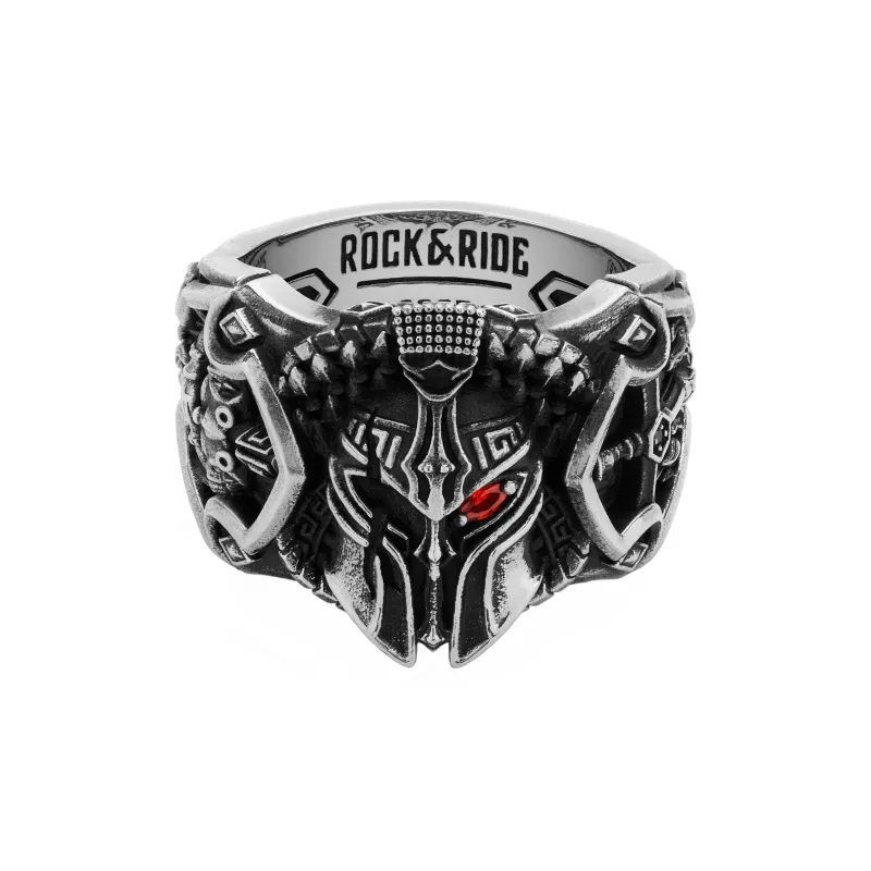 ROCK&RIDE 925 Sterling Silver Rings Men's-15