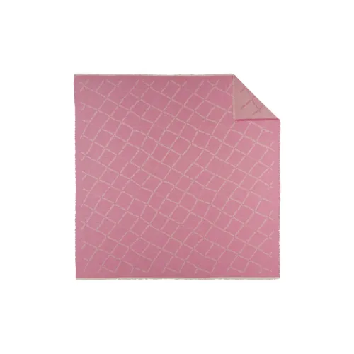 LONGCHAMP Cotton Shawls Women's Pink