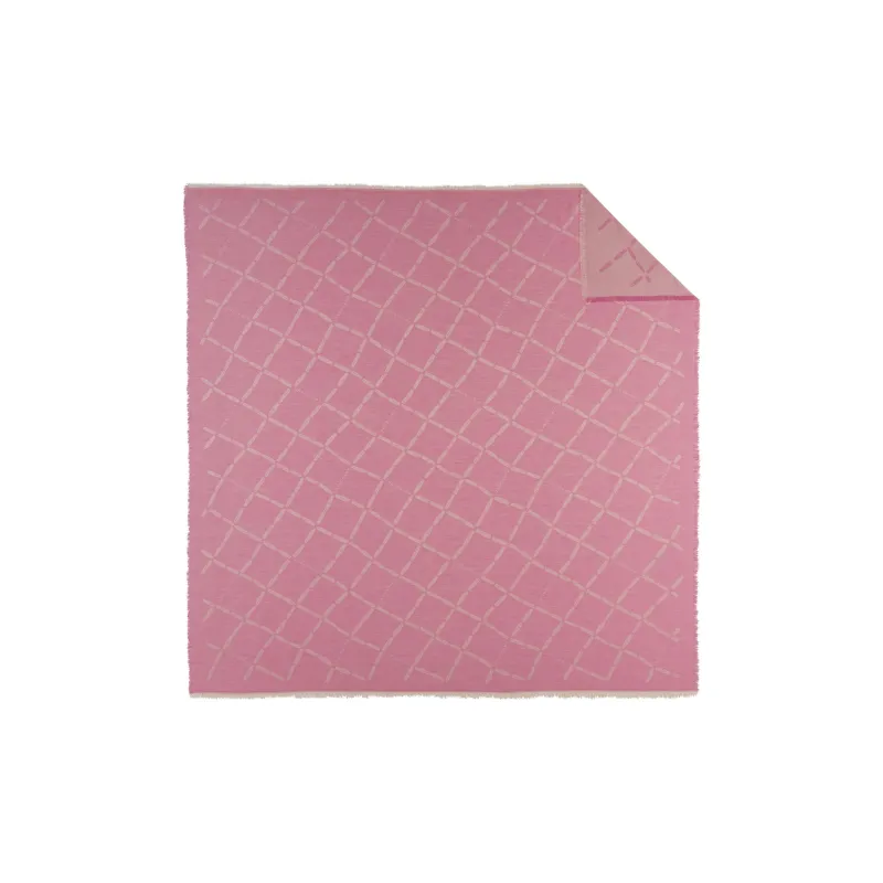 LONGCHAMP Cotton Shawls Women's Pink-0