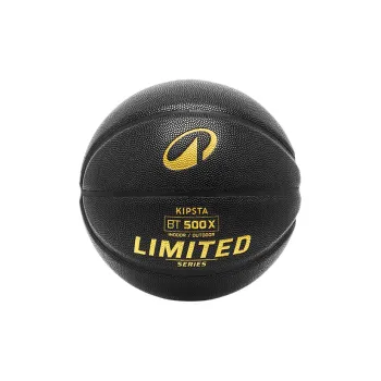 DECATHLON PU Basketball Black Gold Size 7 Ball Training Men's