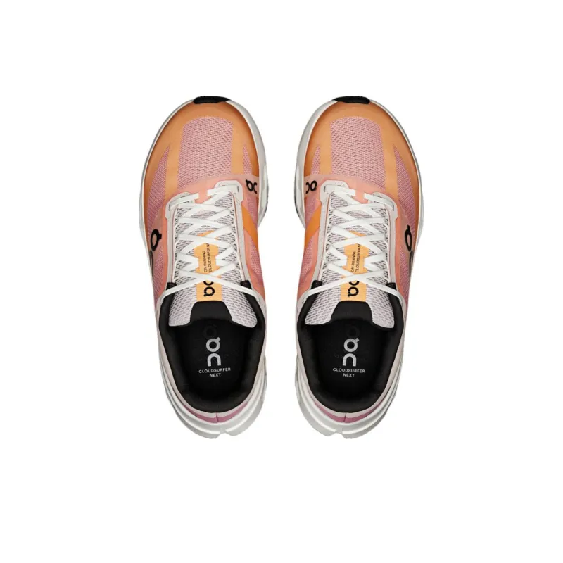 On Running Cloudsurfer Next Tangerine Ivory Women's-2