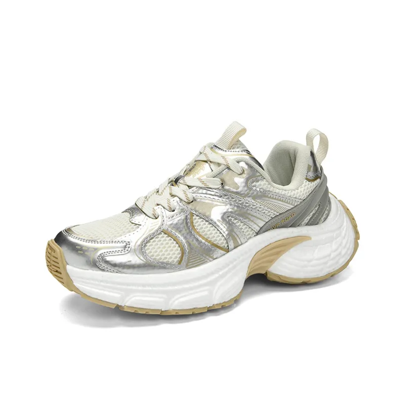 ZOIBBOE Cushioning, Slip Resistant, Abrasion Resistant, Height Increasing Low Top Chunky Sneakers Unisex-13