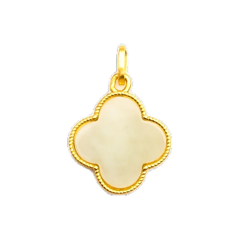 UJAT Hetian Jade Pendants White Jade Women's-3