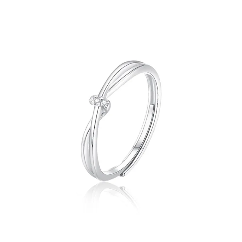 FOREVER MELODY 999 Fine Silver Rings Unisex-2