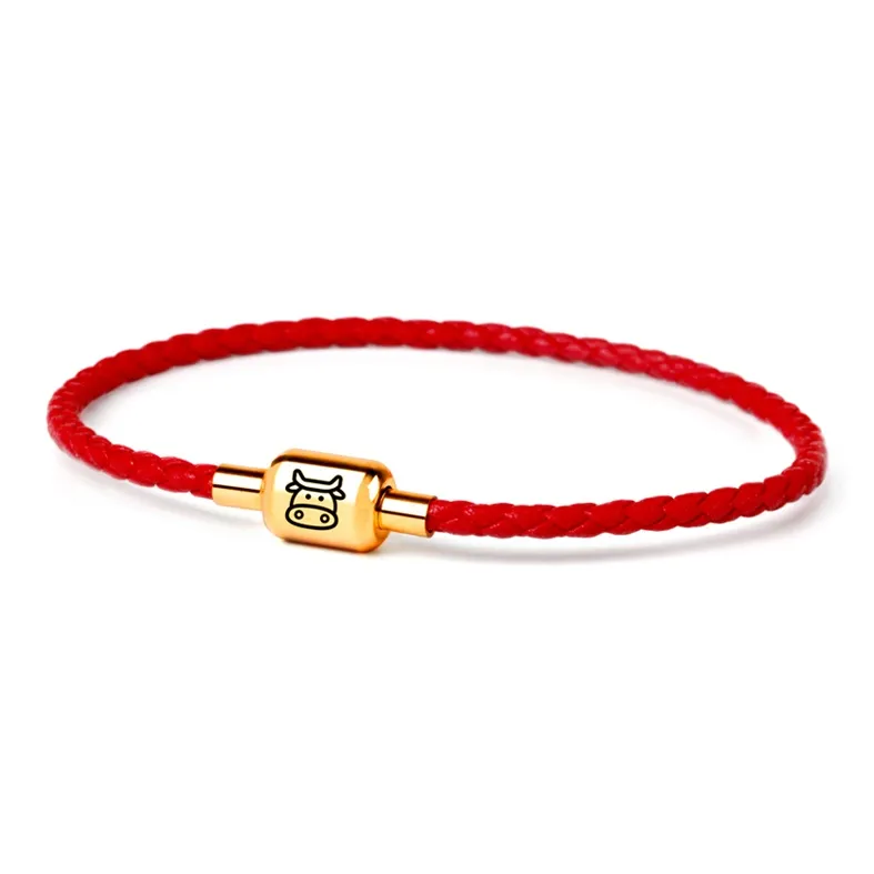 HUIYU Cow Leather Bracelets Unisex-4