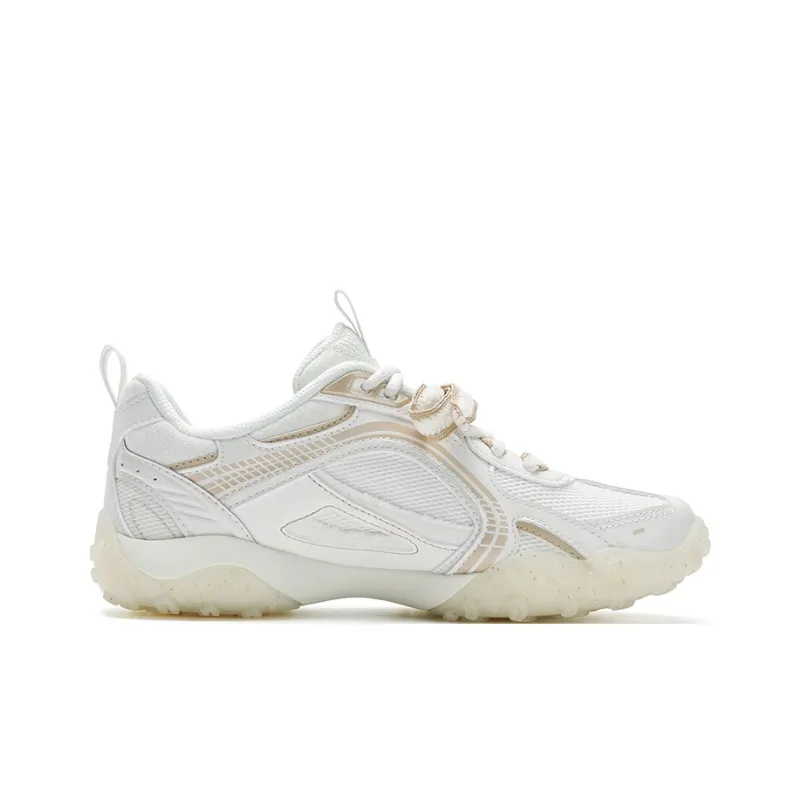 FILA PEBBLE Cushioning, Wear Resistant Low Top Running Shoes Women's Snow-1