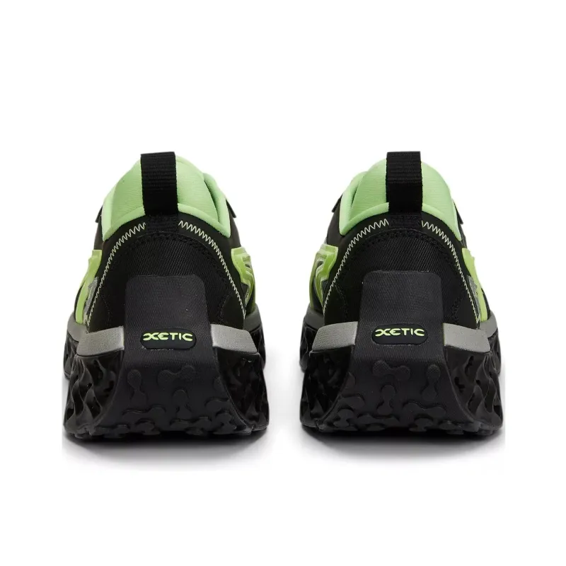 PUMA XETIC Sculpt Anti Slip Wear Resistant Low Top Casual Shoes Unisex Black Yellow-3