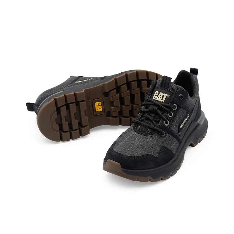 CAT Low Top Casual Shoes Unisex Black-2