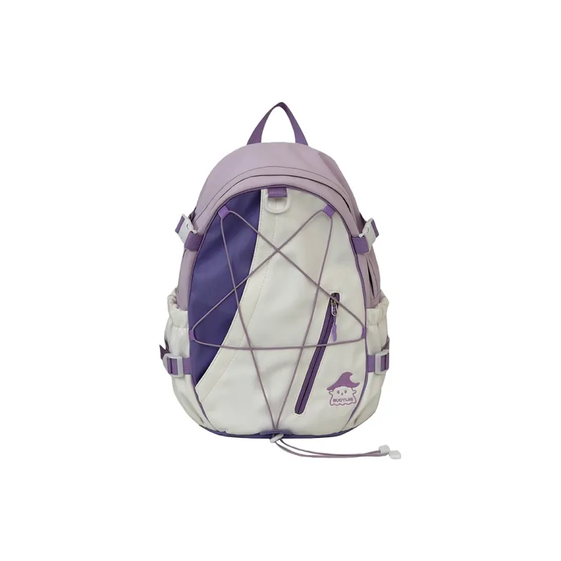 XIANGSU Nylon Backpack Large Size Unisex Multicolor-14