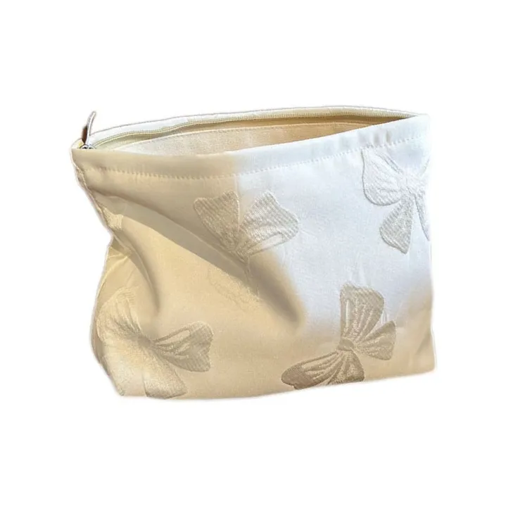 Boniu Polyester Makeup Bag Regular Unisex Champagne/Pink/White-4