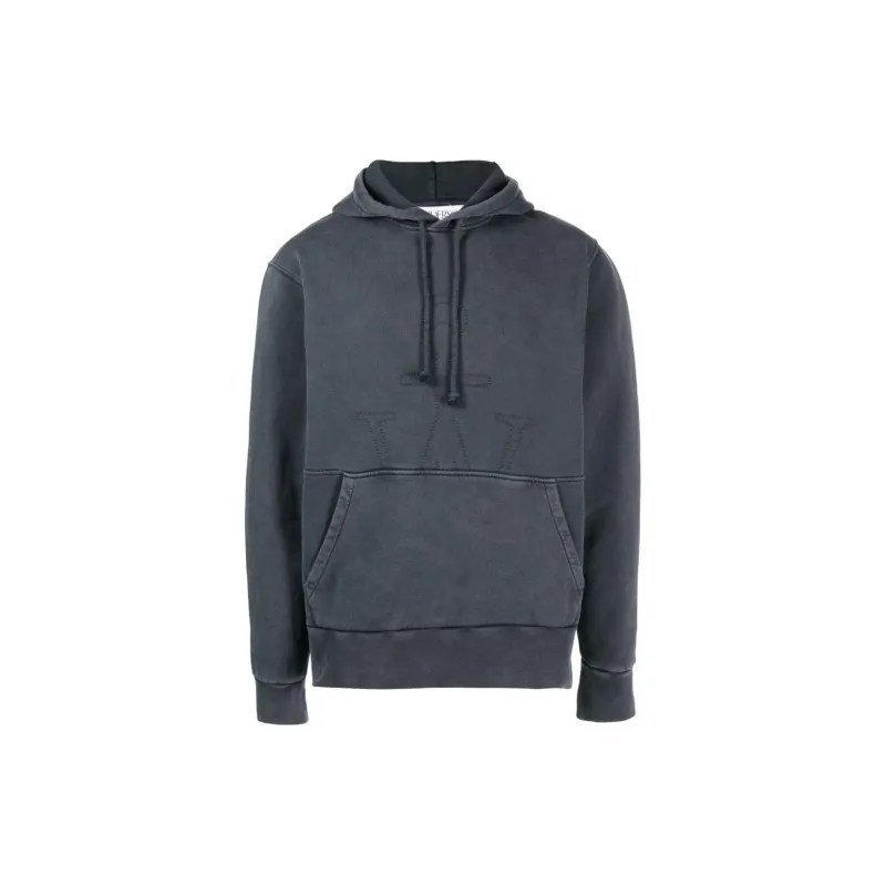 JW Anderson Sweatshirts Men Washed Black-1