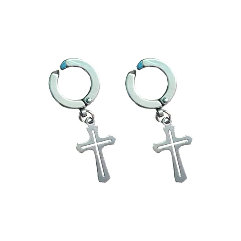 QIANFANGDAHUANGYE Alloy Clip-On Earrings Unisex-3