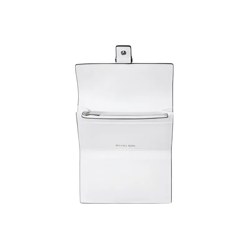 MICHAEL KORS Nolita Leather Wallet Medium Size Women's Glossy White-2