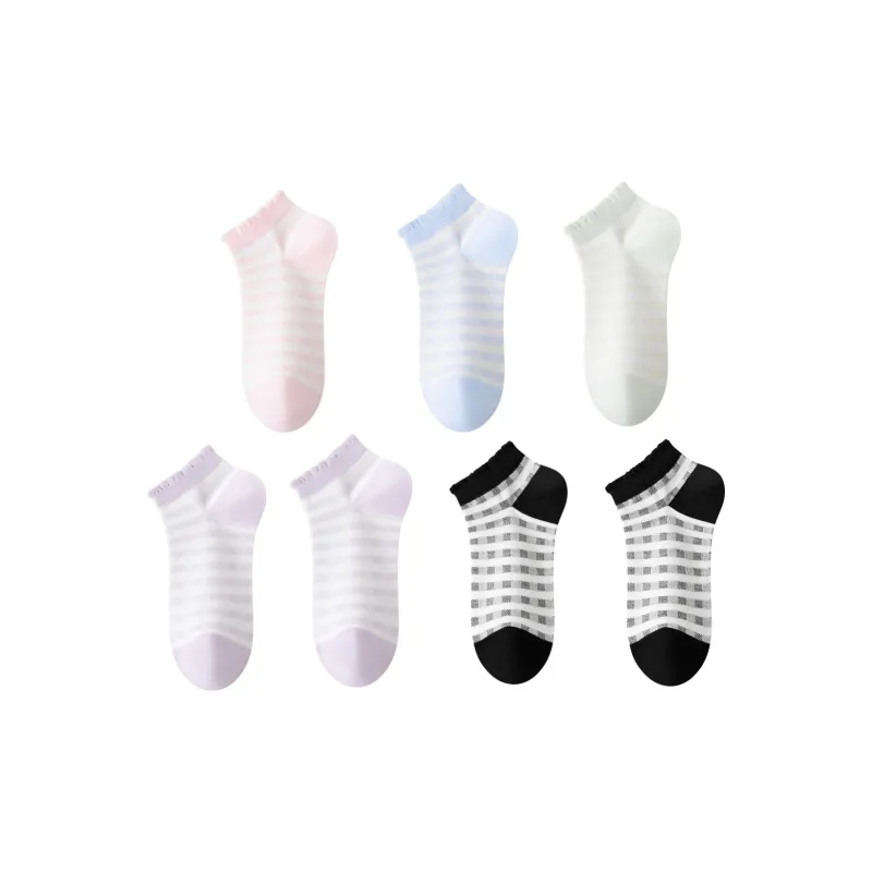 Yalu Ankle Socks Women's Combo Set-0