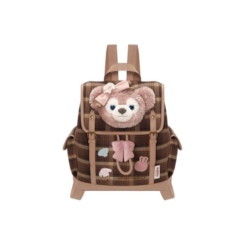 Disney Polyester Backpack Unisex Brown-0