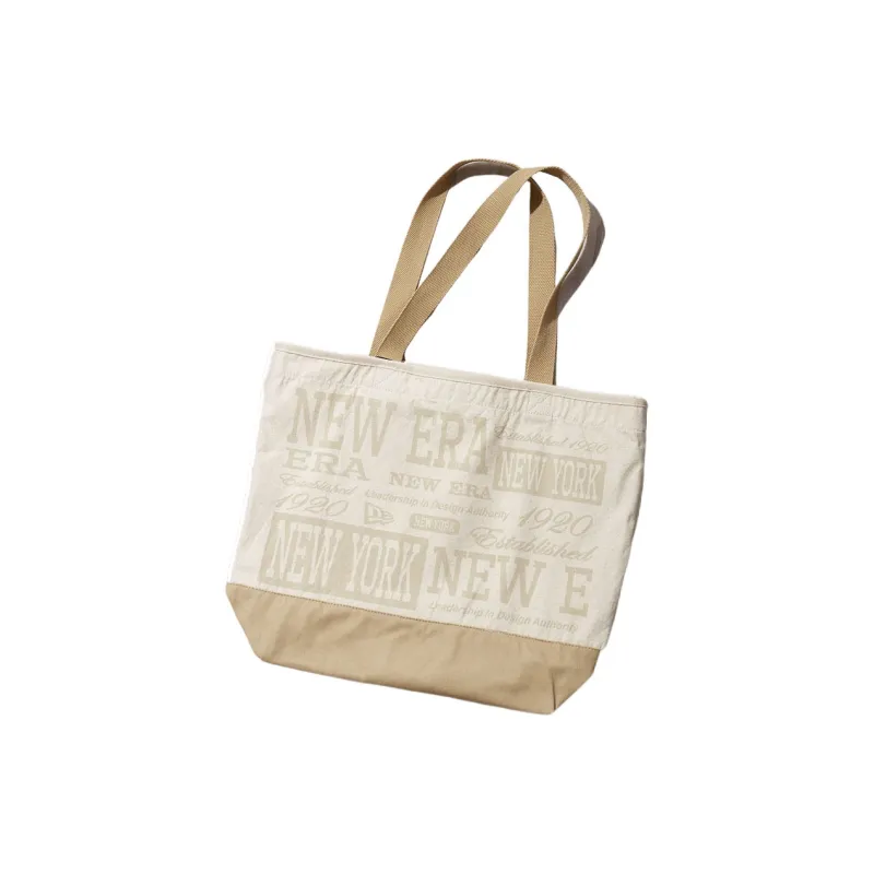 New Era Fabric Shoulder Bag Unisex Ivory White-2