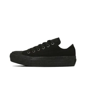 Converse All Star Wear resistant And Lightweight Low Top Canvas Shoes Women's Black