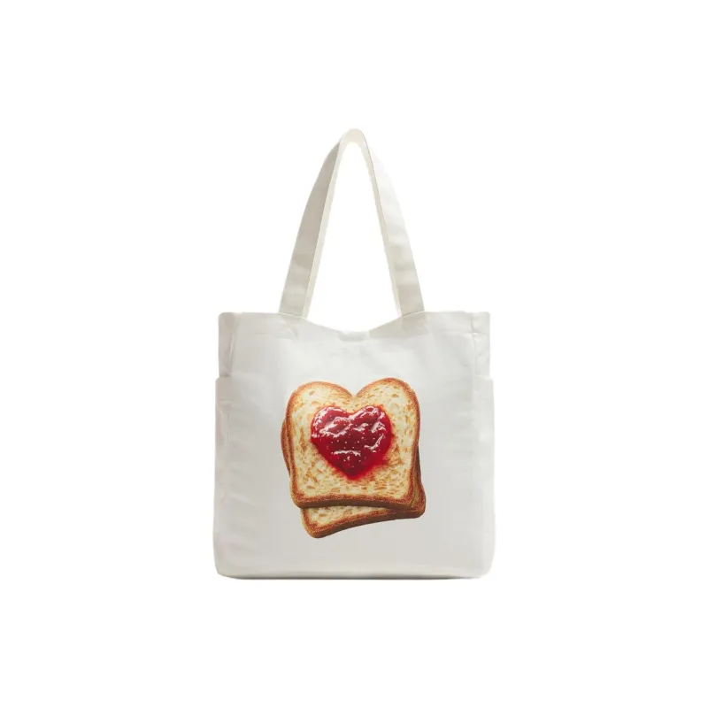 ZARA LIMITED EDITION Cotton Tote Bag Shopping Bag Handbag Shoulder Bag Men's White-0