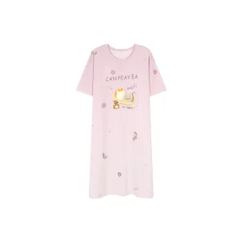 XIAFENYAN Nightgown Women's Light Purple