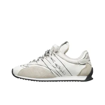 DIOR D Sketch 2025 Spring Summer Product Collection Low Top Casual Shoes Women's White