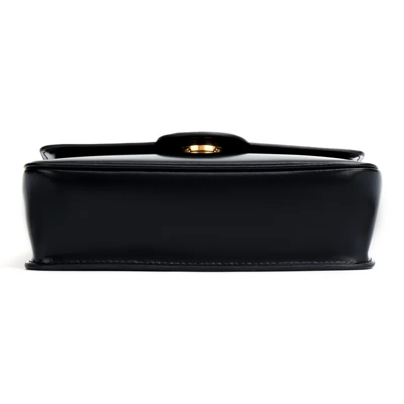 TORY BURCH Robinson Patent Leather Crossbody Bag Shoulder Bag Women's Black-3