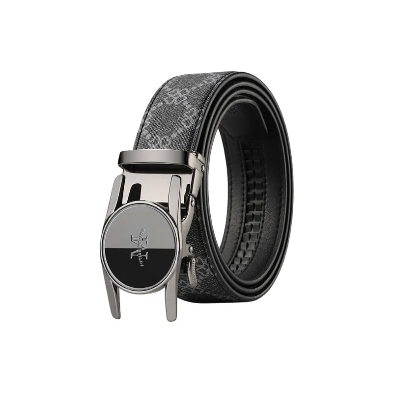 15 MINS Polyvinyl Chloride Leather Belts Men's 3.5cm-6
