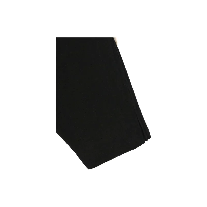 Yohji Yamamoto Casual Pants Unisex Black-2