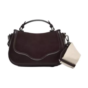 ZARA PU Crossbody Handbags Women's Light Beige