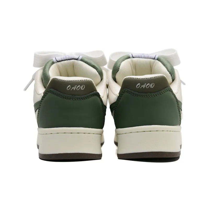 OAOQ Cushioning Height Increasing Abrasion Resistant Lightweight Mat Low Top Casual Shoes Unisex-135