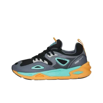 PUMA Trc Blaze Anti Slip Wear Resistant Low Top Casual Shoes Men's Black