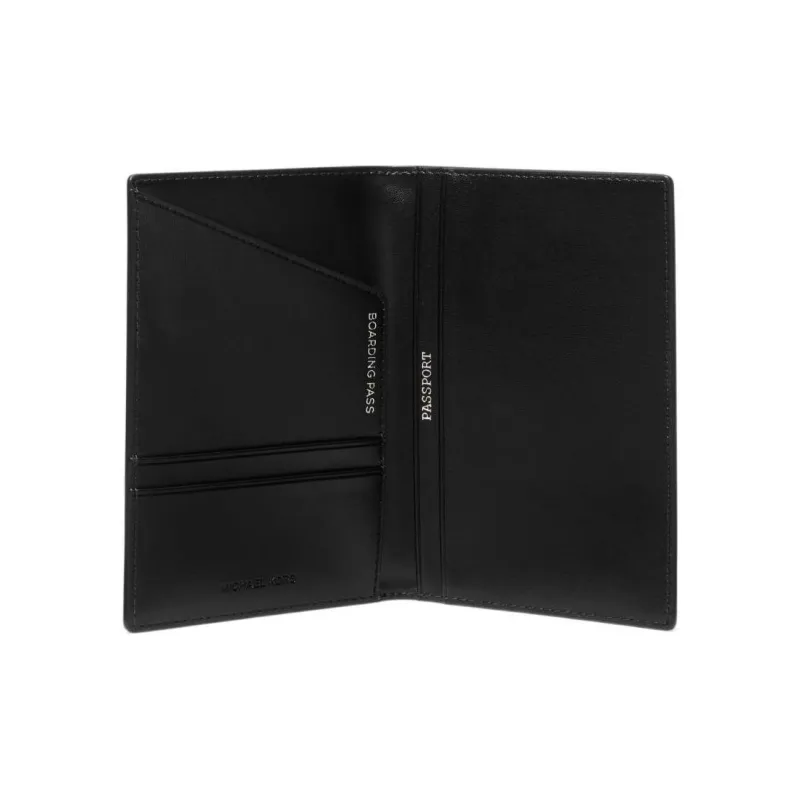 MICHAEL KORS Coated Canvas Coin Purse Wallet Men's Black-1