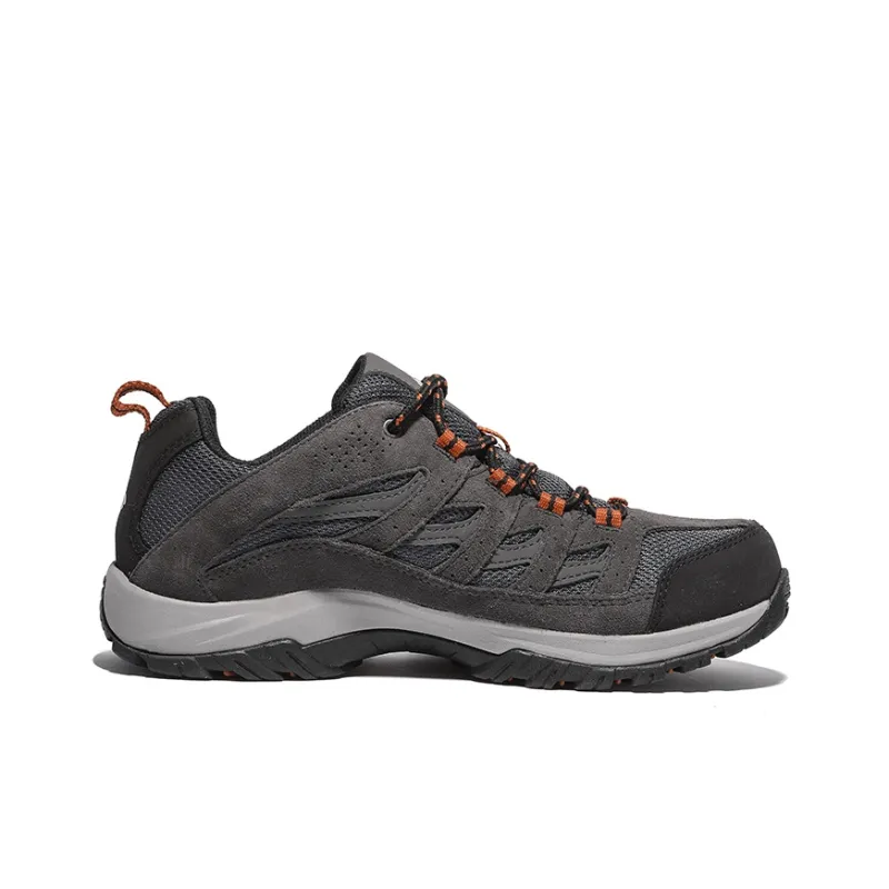 Columbia Crestwood Waterproof And Wear-resistant Low-Top Trekking Shoes Men's Gray-1