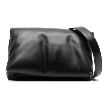 MARNI Calfskin Crossbody Bag Shoulder Bag Women's Black