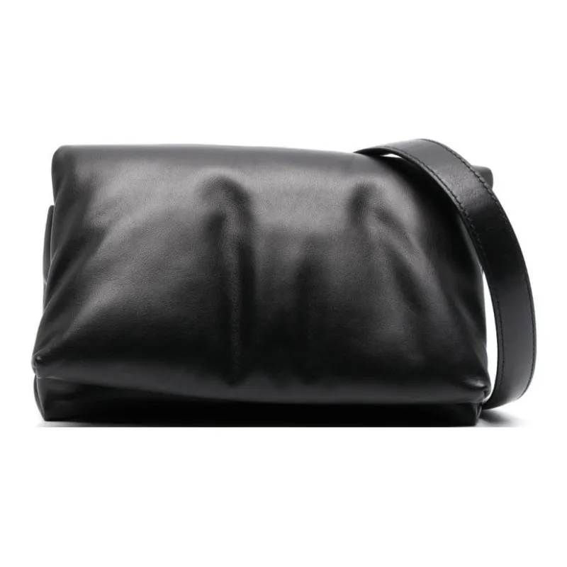 MARNI Calfskin Crossbody Bag Shoulder Bag Women's Black-0