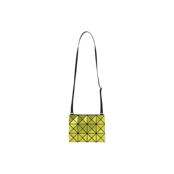 ISSEY MIYAKE Polyvinyl Chloride Resin Crossbody Bag, Shoulder Bag Women's Yellow