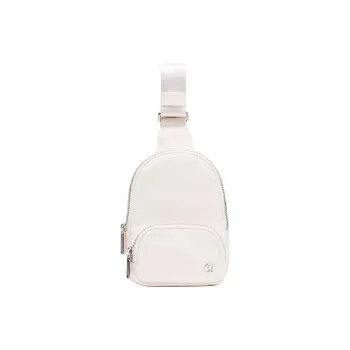 Lululemon Everywhere Recycled Polyester Sling Bag Small Size Women's Light Ivory
