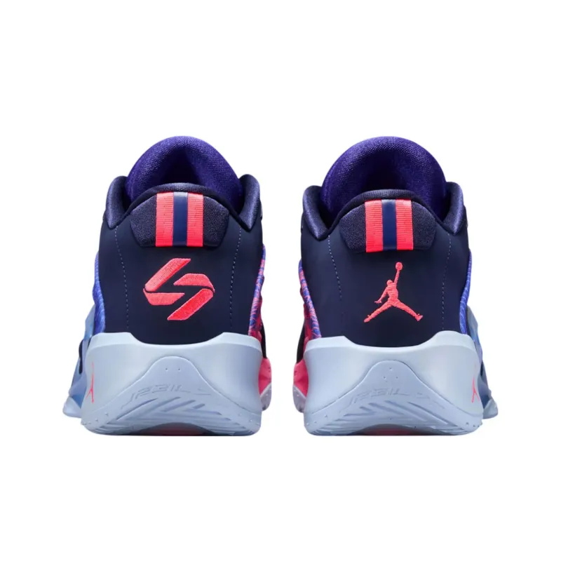 Jordan Luka 3 Anti Slip Wear Resistant Low Top Basketball Shoes Men's Purple-4