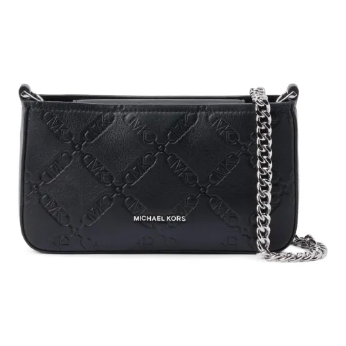 MICHAEL KORS Bryant Leather Crossbody Bag Shoulder Bag Small Size Women's Black