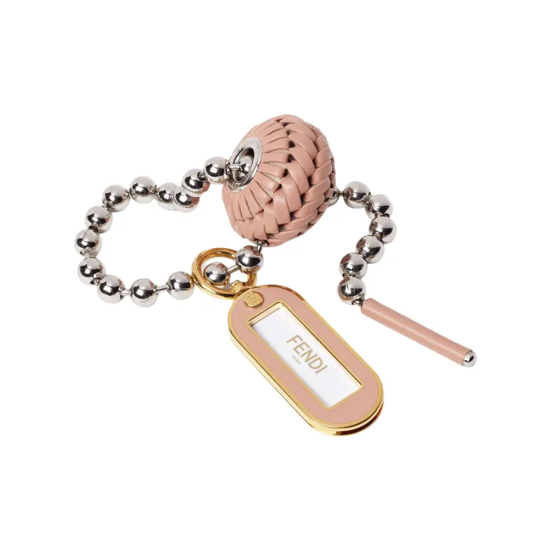 FENDI Calfskin Bag Charm Bag Merch Women's Pink-1